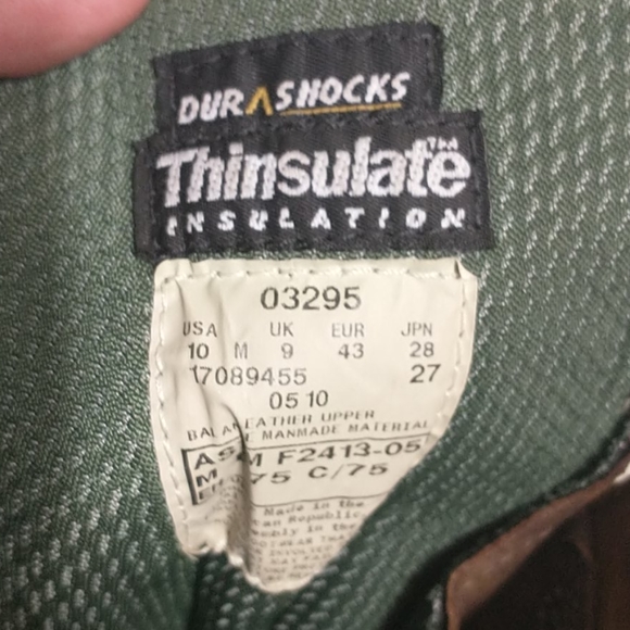 NWOT Wolverine Steel Toe Boots Size 10 - Picture 3 of 3